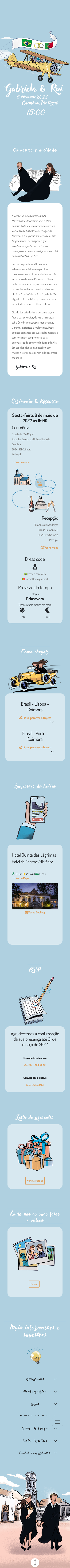 Casamento | Gabriela & Rui — mobile