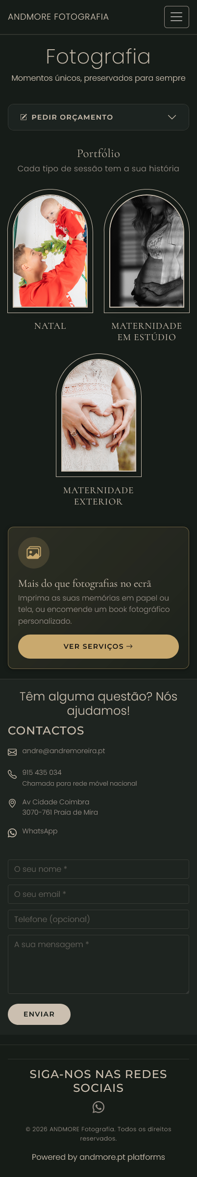 Fotografia AndMore — mobile