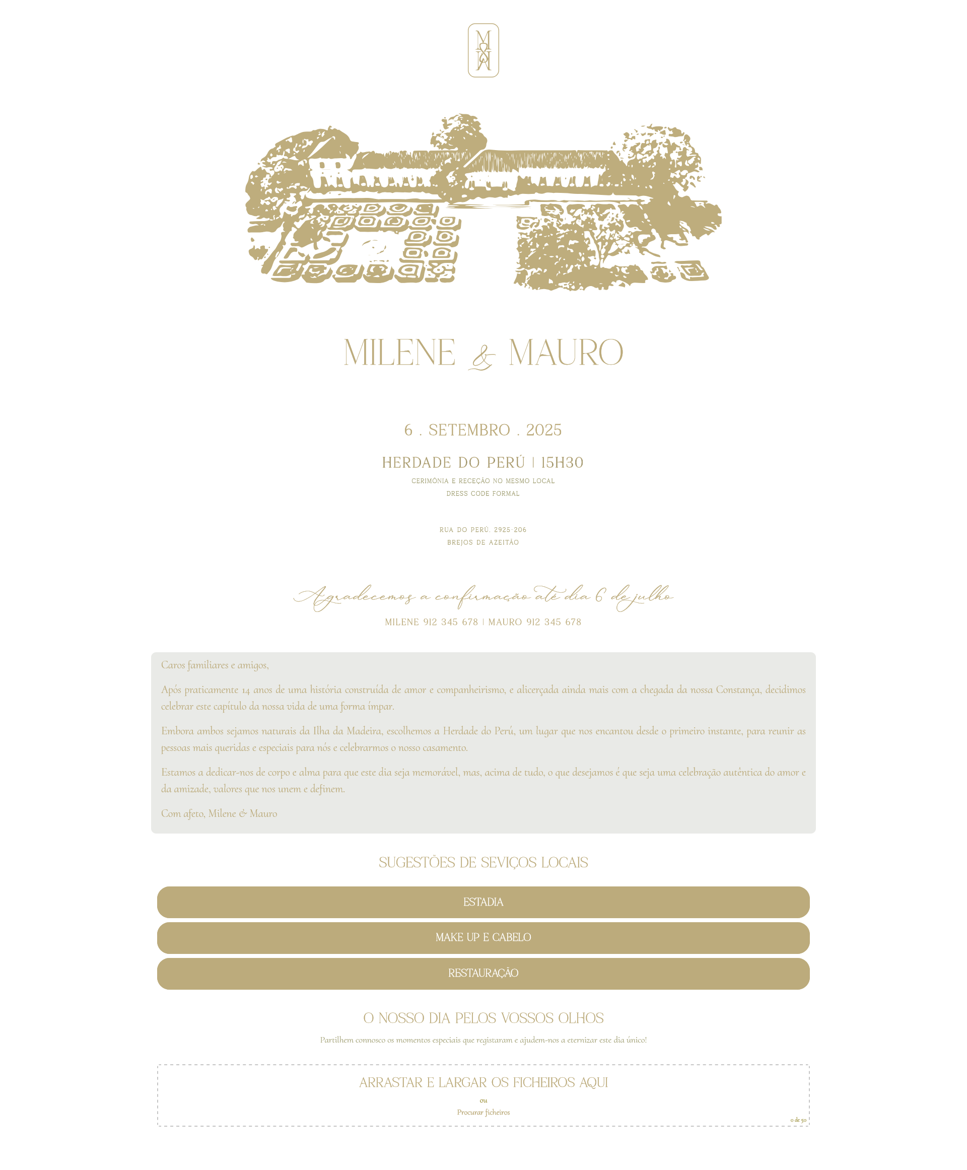 Casamento | Milene & Mauro — desktop